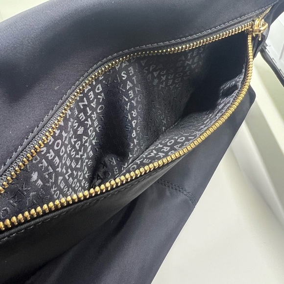 Kate Spade Black and Gold Crossbody Bag with Flap Design - Picture 7 of 13